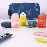 Milan Capsule Eraser with Pencil Sharpener, Lava
