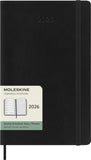 Moleskine 2026 Week to View with Notes Diary, Softcover Large