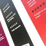 Bookishly 1* Review Bookmarks