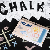 Milan MAXI Coloured Chalks, Pack of 8