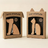 Dog Stapler, Dog Lover Wooden Desk Accessory