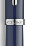 Waterman Impression Fountain Pen, Blue with Chrome Trim