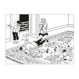 The Blue Lotus, Tintin Colouring Book