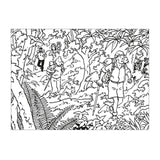 Tintin in Tibet Colouring Book