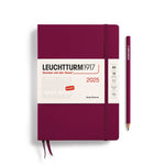 Leuchtturm1917 2025 Daily Planner, A5 Hardcover