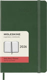 Moleskine 2026 Day to Page Diary, Pocket Hardcover