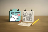 What’S the Cat Up To Notes, Illustrated Desk Memo Pad