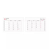 Mark's Inc 2027 Notebook Calendar, Extra Small