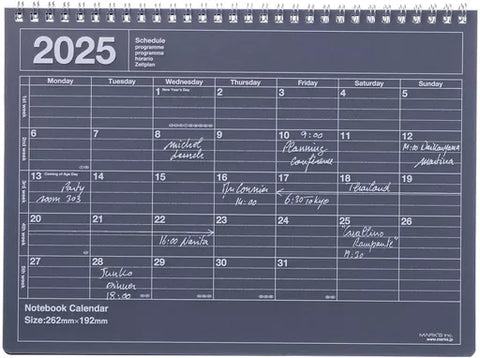 Mark's Inc 2025 Notebook Calendar, Medium