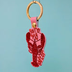 Ark Leather Keyring, Lobster