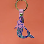 Ark Leather Mermaid Keyring