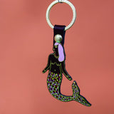 Ark Leather Mermaid Keyring