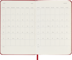 Moleskine Classic Diary 2025/2026, Pocket 18-Month Weekly with Notebook, Hard Cover