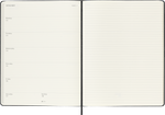 Moleskine Diary 2025/2026, XL 18-Month Weekly Notebook, Hard Cover, Black