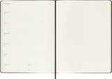 Moleskine Diary 2025/2026, XL 18-Month Weekly Notebook, Hard Cover, Black