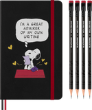 Peanuts x Moleskine Notebook & Blackwing Pencil Set, Gift Boxed