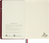 Moleskine Year of the Horse Large Ruled Notebook, Gift Box Edition, Red Fire Horse