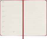 Moleskine 2027 Diary, Week to View with Notes, Pocket