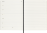 Moleskine 2027 Diary, Week to View with Notes, Extra Large