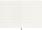 Moleskine 2027 Diary, Week to View with Notes, Extra Large