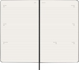 Moleskine Horizontal Classic Weekly Planner 2026/2027, Large