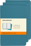Moleskine Cahier Journals, Set of 3, Pocket