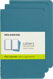 Moleskine Cahier Journals, Set of 3, Pocket