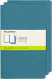 Moleskine Cahier Journals, Set of 3, Large