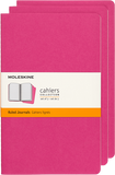 Moleskine Cahier Journals, Set of 3, Pocket