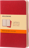 Moleskine Cahier Journals, Set of 3, Pocket