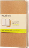 Moleskine Cahier Journals, Set of 3, Pocket