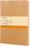 Moleskine Cahier Journals, Set of 3, Extra Large