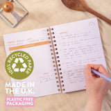 Recipe Book Journal A5, Hardback, Kitchen Dancing