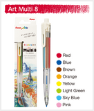 Pentel Art Multi-8 Pencil, 8-in-1 Multipencil