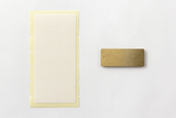 Traveler's Company Brass Label Plates