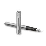 Waterman Impression Fountain Pen, Steel with Chrome Trim