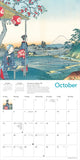 Japanese Woodblocks Wall Calendar 2025