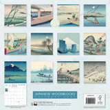 Japanese Woodblocks 2027 Wall Calendar