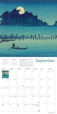 Japanese Woodblocks 2027 Wall Calendar