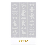 KING JIM KITTA Motion Foil Washi Stickers