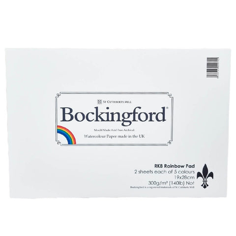 Bockingford Rainbow Pad, 300gm, 20 Sheets