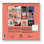 Tintin 2025 Wall Calendar, The Blue Lotus