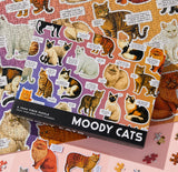 Moody Cats 1000 Piece Jigsaw Puzzle