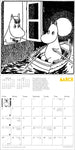 Moomin: Comic Strip Mini Wall Calendar 2024