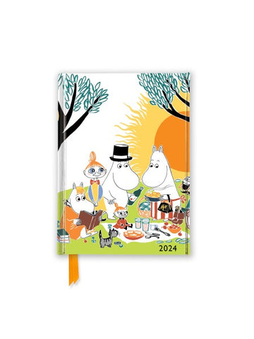 Moomin: Picnic 2024 Week to View Pocket Diary