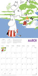 Moomin 2025 Wall Calendar