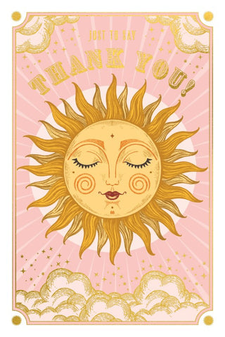 Thank You Cards, Sunshine. Box of 10