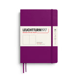 Leuchtturm1917 Medium A5 Notebook, Plain
