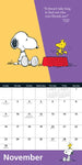 2025 Peanuts Wall Calendar