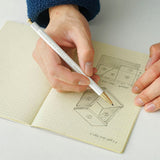 Hightide Penco Prime Timber and Brass Mechanical Pencil, 2mm lead